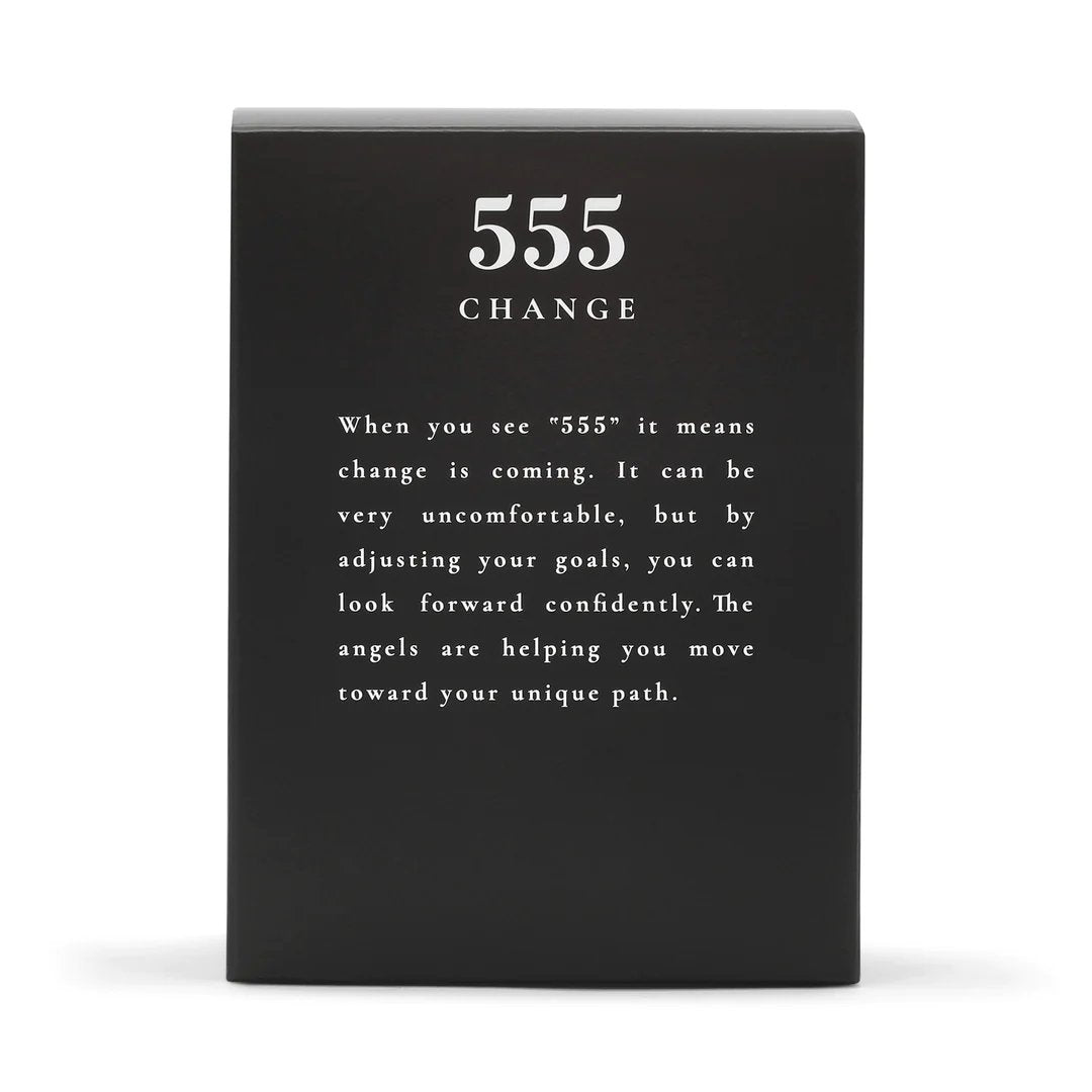 Sacred + Divine Candle • 555 / CHANGE / TUBEROSE & CEDARWOOD