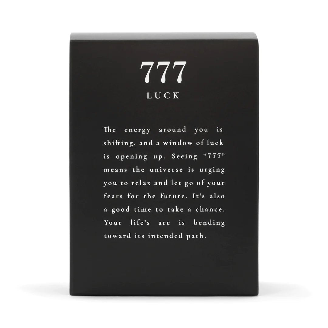 Sacred + Divine Candle • 777 / LUCK / VIOLET & SANDALWOOD