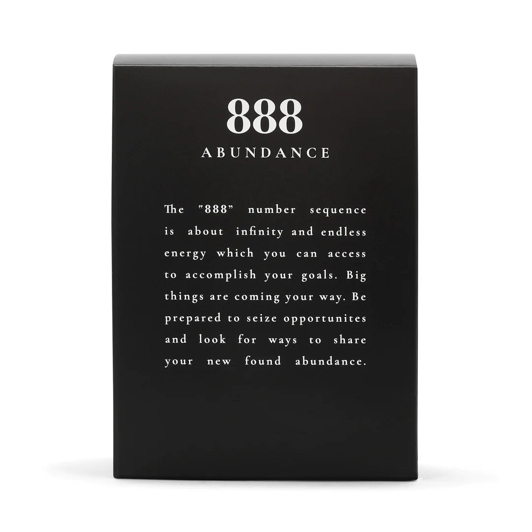 Sacred + Divine Candle • 888 / ABUNDANCE / RED CURRANT & ROSE