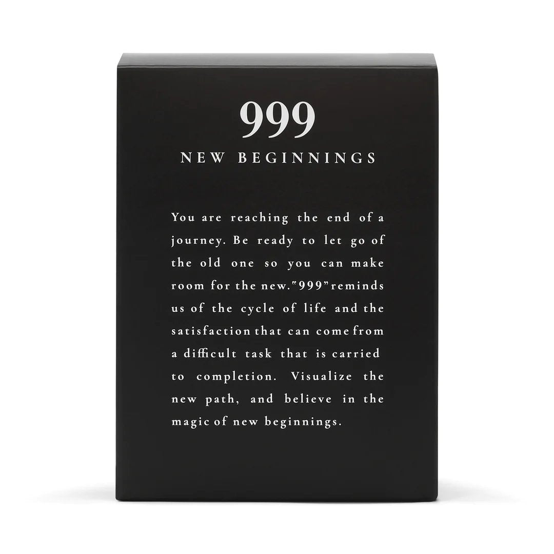Sacred + Divine Candle • 999 / NEW BEGINNINGS / TUBEROSE & TONKA