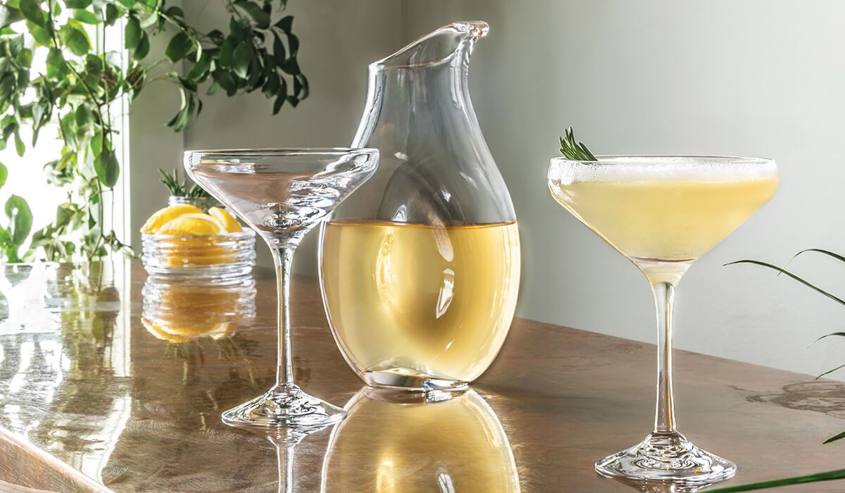 Simon Pearce Cloud Carafe