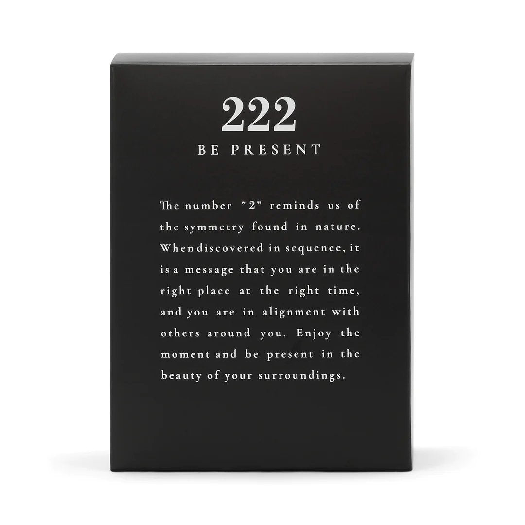 Sacred + Divine Candle • 222 / BE PRESENT / CASHMERE & BERGAMOT