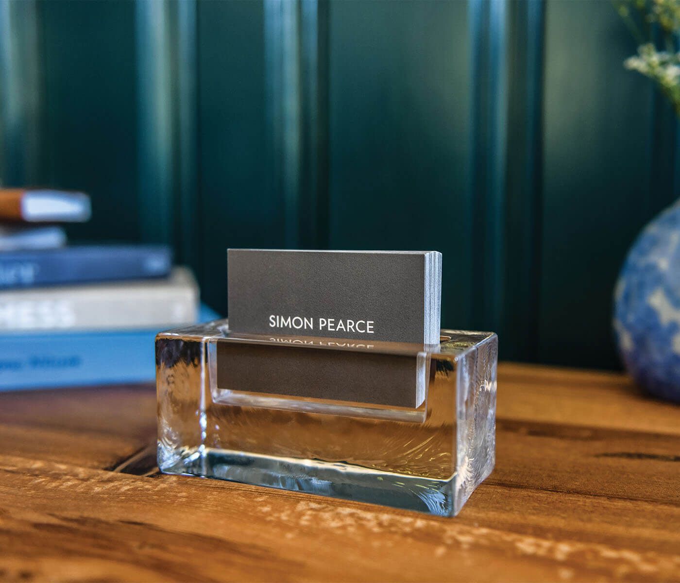 Simon Pearce Woodbury Cardholder