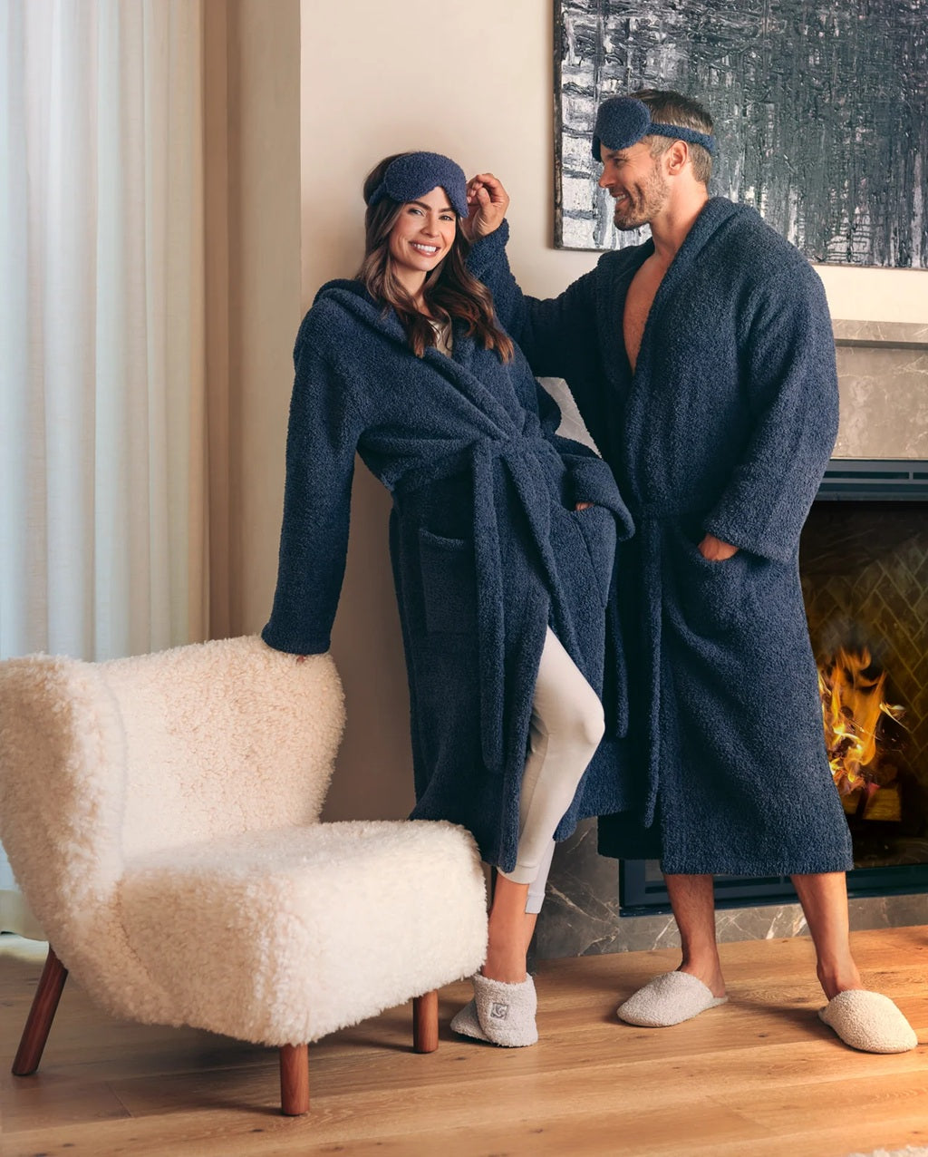 Kashwére Signature Adult Hooded Robe - Chenilla Classic™