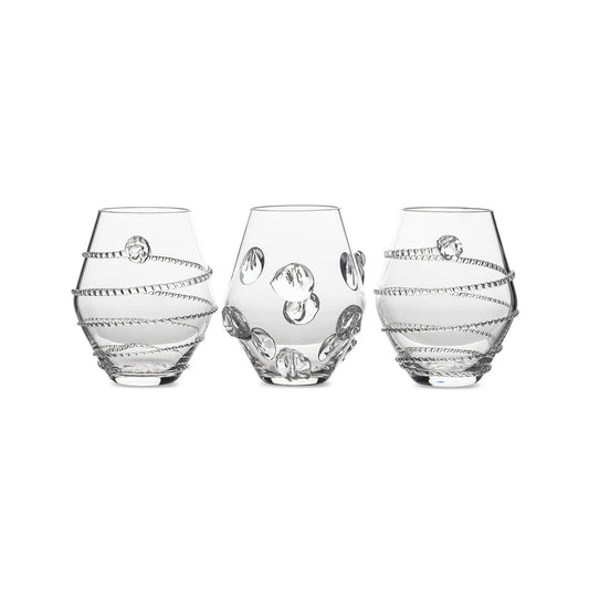 Juliska Mini Clear Vases Trio (Set #1)