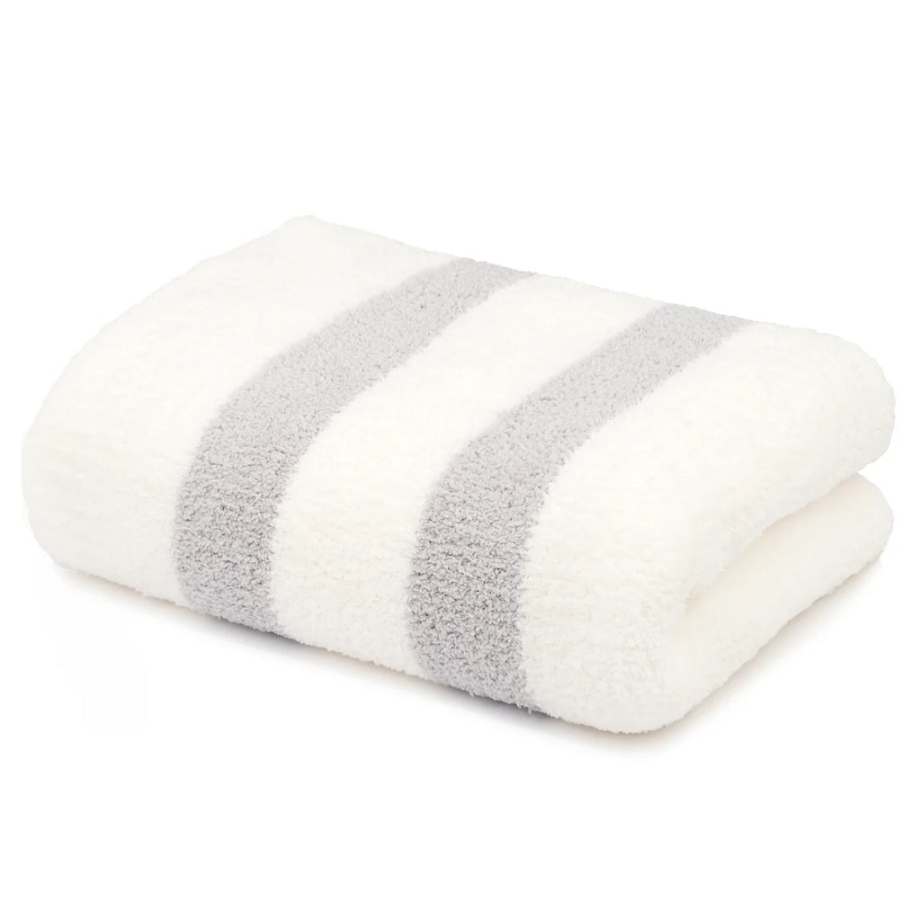 Kashwére Throw (2 Stripe) - Chenilla Classic™