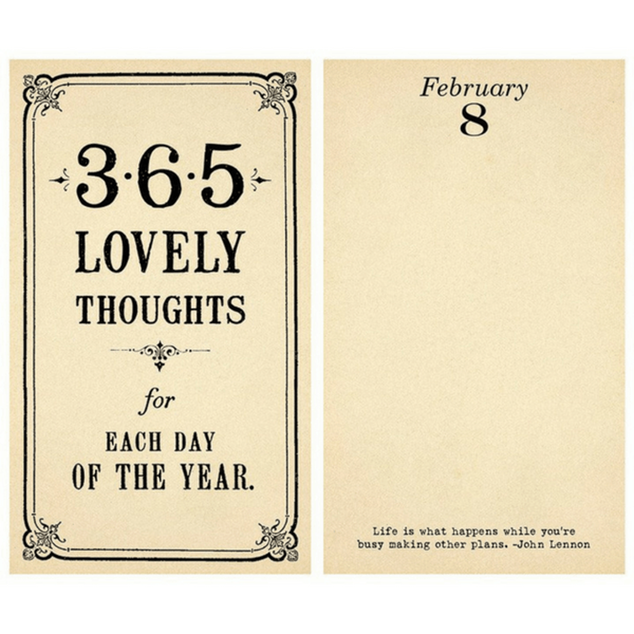 Sugarboo 365 Lovely Thoughts Pad