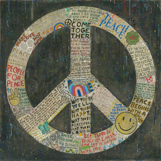 Sugarboo Choose Peace Art Print