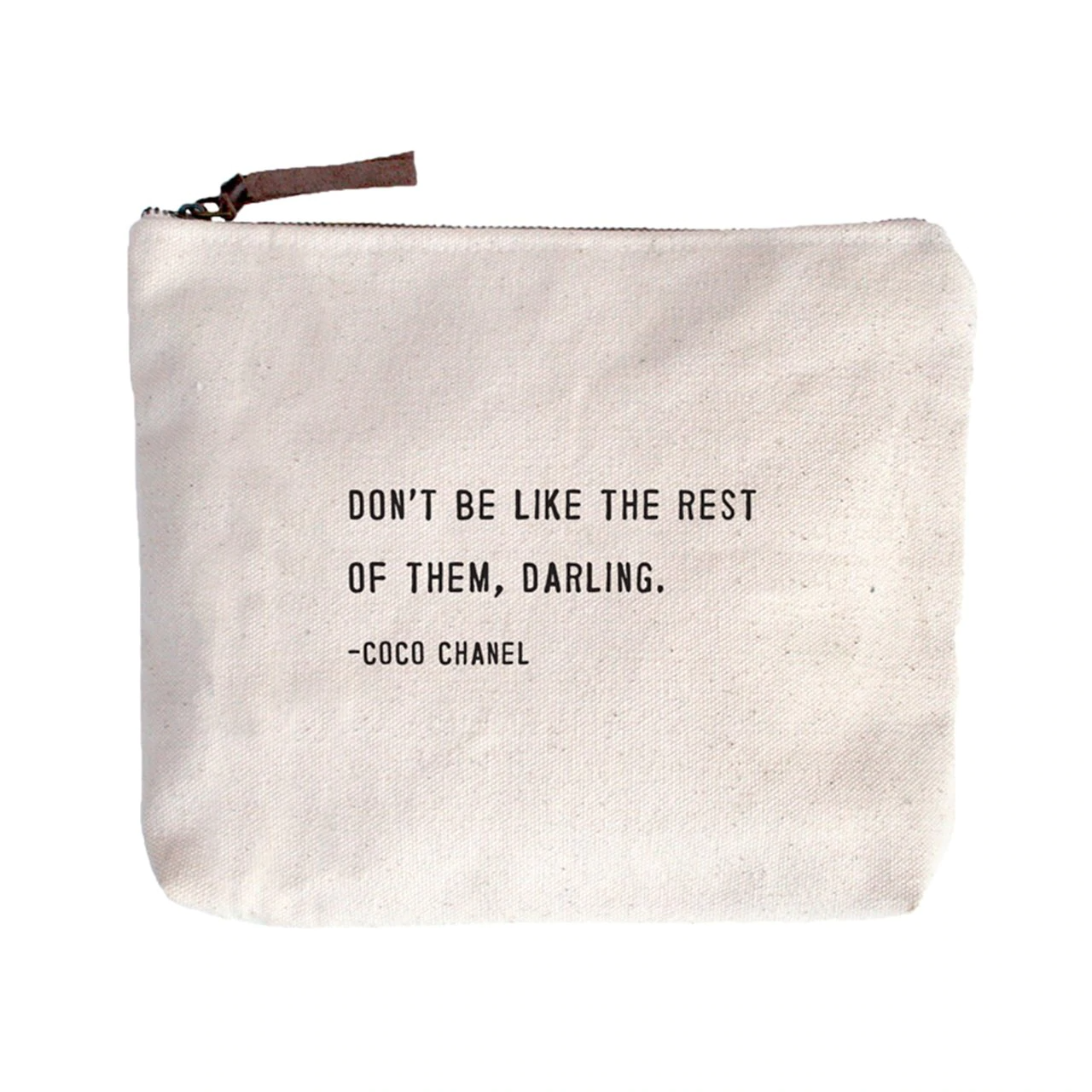 Sugarboo Canvas Zip Bags - Choose from 14 different quotes