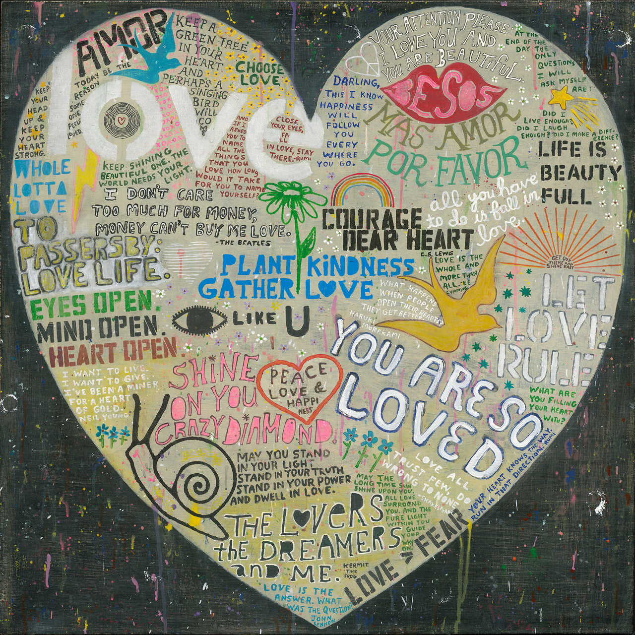 Sugarboo Choose Love Art Print