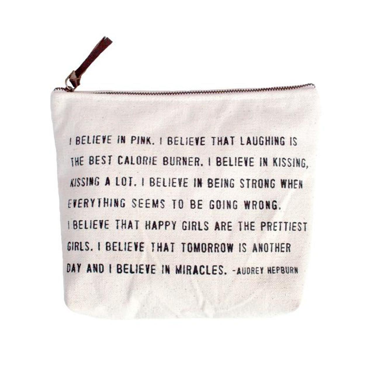 Sugarboo Canvas Zip Bags - Choose from 14 different quotes – MIXT Fine  Things