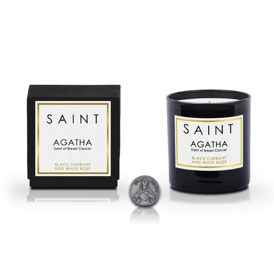SAINT Candle • Agatha, Saint of Breast Cancer