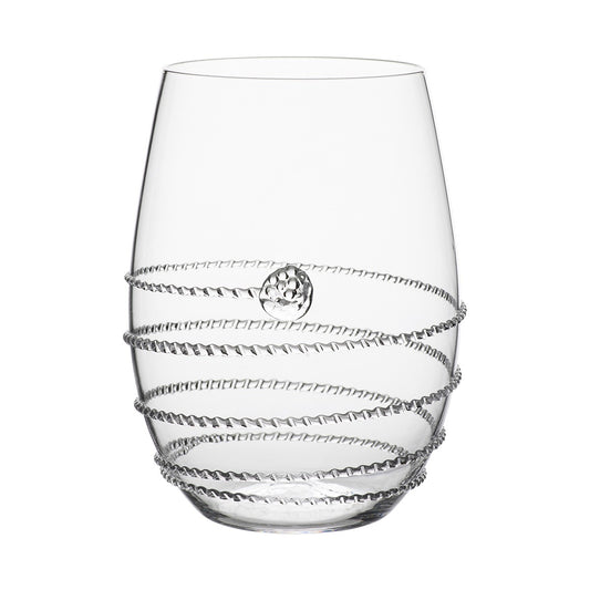 Juliska Amalia Stemless White Wine Glass
