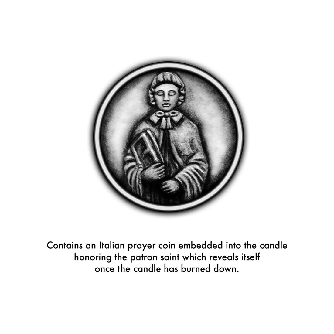 SAINT Candle • Elizabeth Ann Seton, Saint of Healing From Grief