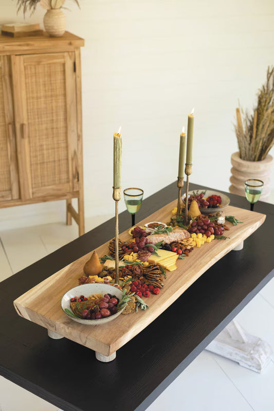 Kalalou Giant Acacia Wood Charcuterie Board