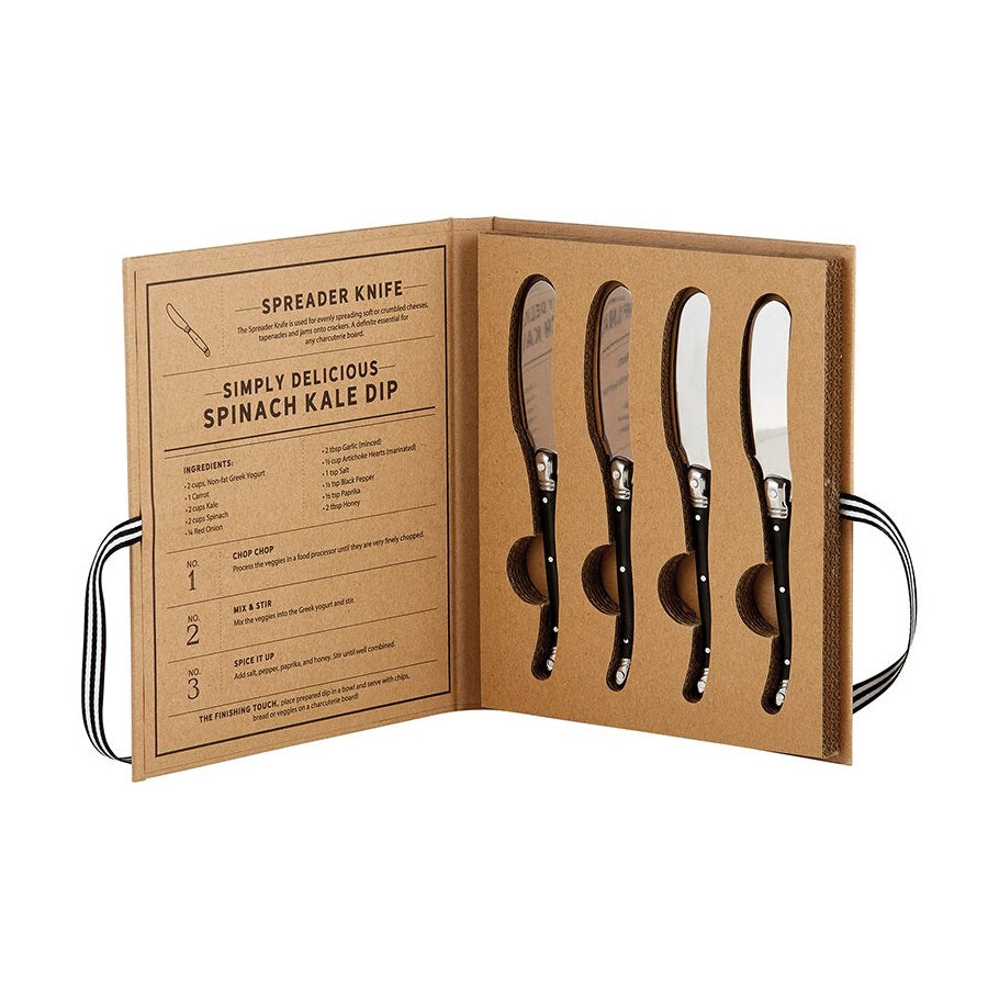 Cardboard Book Set - Charcuterie Spreaders