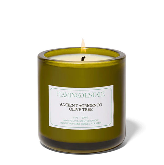 Flamingo Estate Ancient Agrigento Olive Tree Candle