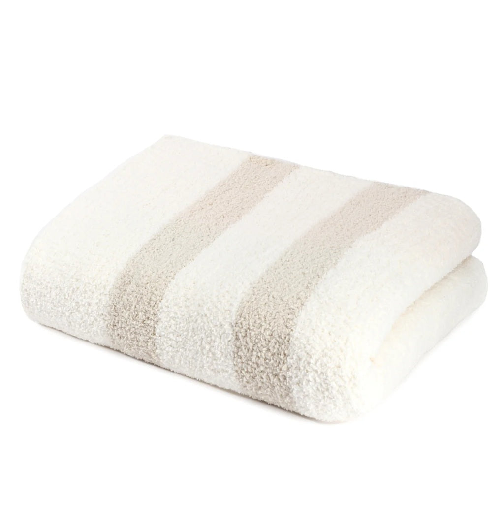 Kashwére Throw (2 Stripe) - Chenilla Classic™