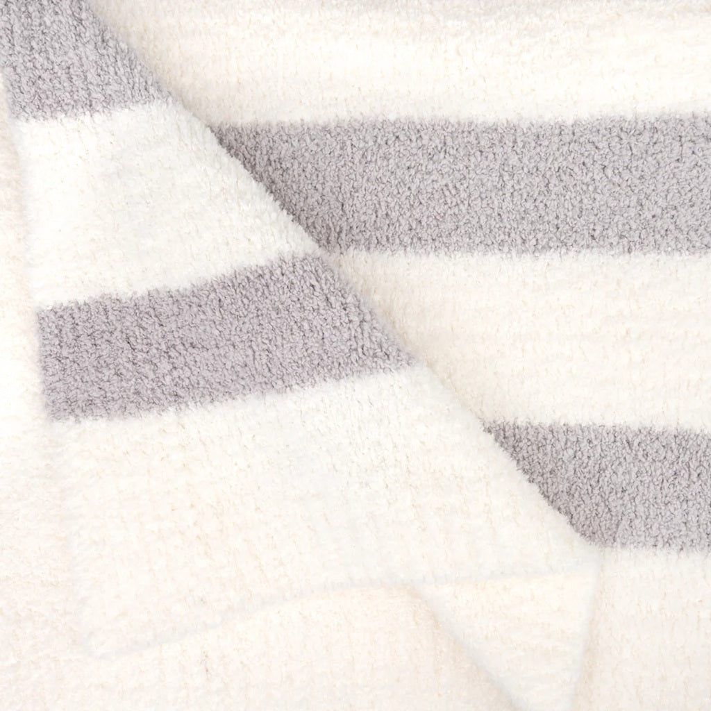 Kashwére Throw (2 Stripe) - Chenilla Classic™