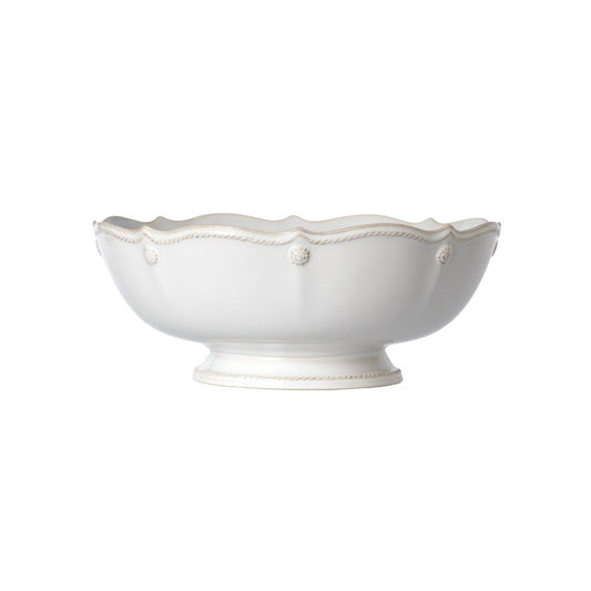 Juliska Berry & Thread Whitewash Footed Fruit Bowl