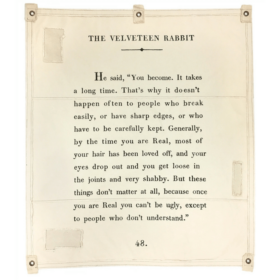 Sugarboo Wall Tarp - The Velveteen Rabbit