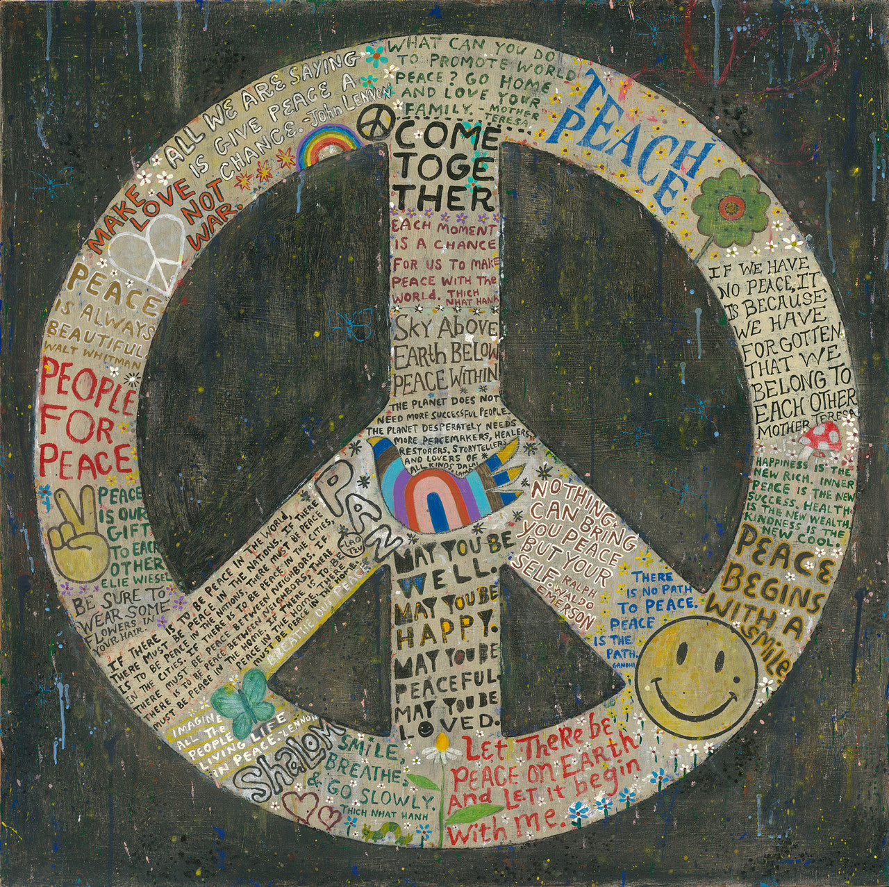 Choose Peace Art Print