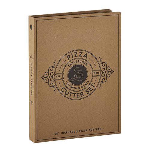Cardboard Book Set - Pizza Cutter