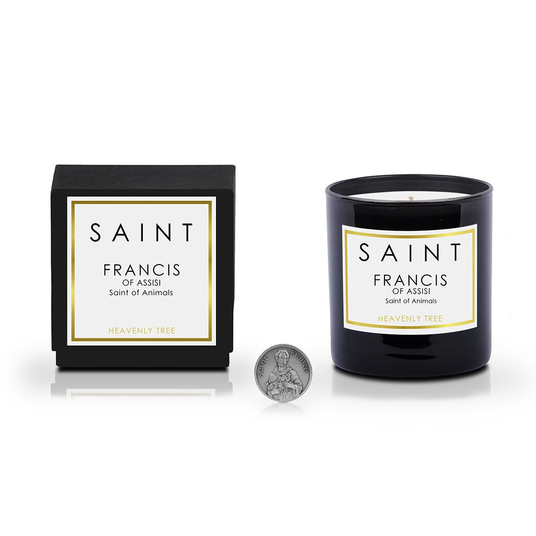 SAINT Candle • Francis of Assisi, Saint of Animals