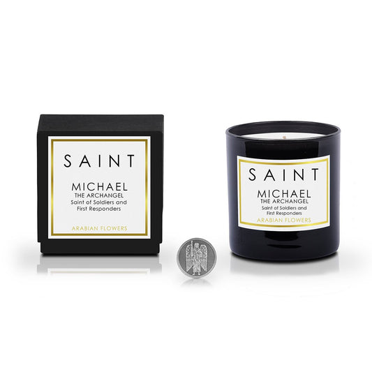 SAINT Candle • Michael the Archangel, Saint of Soldiers and First Responders