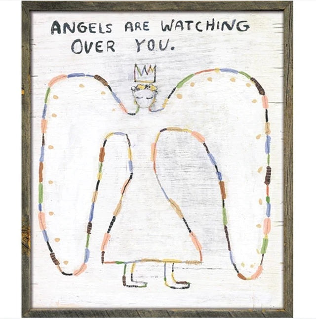 Sugarboo Angels Are Watching Art Print